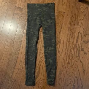 SPANX camo leggings